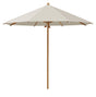 Glatz Parasol Teakwood Ø300cm 527 Urban Chrome 