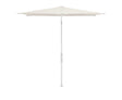 Glatz Parasol Twist Modèle 2023 210x250cm 453 Vanilla Alu laqué blanc mate