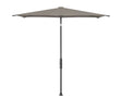 Glatz Parasol Twist Modèle 2023 210x250cm 461 Taupe Alu laqué anthracite