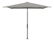 Glatz Parasol Twist Modèle 2023 240x240cm 420 Smoke Alu laqué anthracite