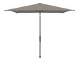 Glatz Parasol Twist Modèle 2023 240x240cm 461 Taupe Alu laqué anthracite