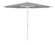 Glatz Parasol Twist Modèle 2023 Ø270cm 420 Smoke Alu laqué blanc mate