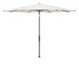Glatz Parasol Twist Modèle 2023 Ø270cm 453 Vanilla Alu laqué anthracite