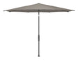 Glatz Parasol Twist Modèle 2023 Ø270cm 461 Taupe Alu laqué anthracite