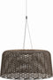 Gloster Ambient Mesh Extra Large Pendant Lampe sans fil Carob 