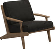 Gloster Bay Fauteuil club - Lounge Chair (Anthracite Sling) Grade B (OP) Fife Granite 0034 