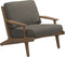 Gloster Bay Fauteuil club - Lounge Chair (Anthracite Sling) Grade B (OP) Fife Vesterhav Sand 0048 