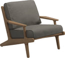 Gloster Bay Fauteuil club - Lounge Chair (Anthracite Sling) Grade C (OP) Loom 3 castelrock 0205 