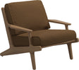 Gloster Bay Fauteuil club - Lounge Chair (Anthracite Sling) Grade D (ST) Wave Russet 0127 