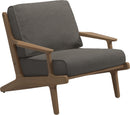 Gloster Bay Fauteuil club - Lounge Chair (Granite Sling) Grade B (OP) Fife Nickel 0039 