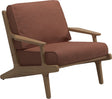 Gloster Bay Fauteuil club - Lounge Chair (Granite Sling) Grade B (WR) Blend Clay 0143 
