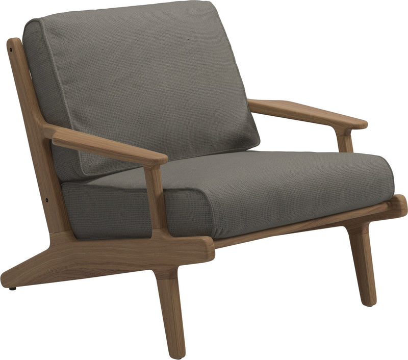 Gloster Bay Fauteuil club - Lounge Chair (Granite Sling) Grade C (OP) Loom 3 castelrock 0205 