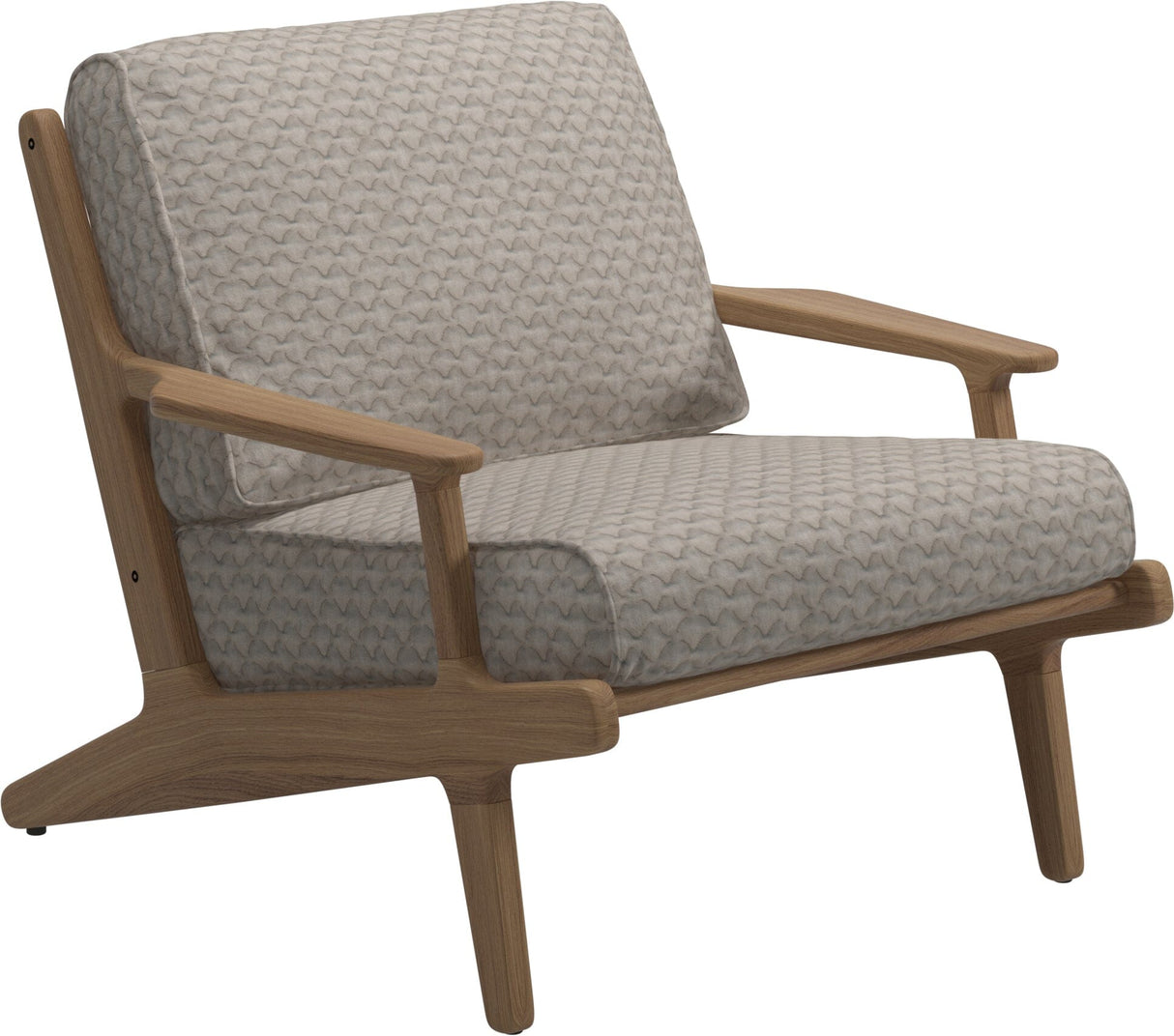 Gloster Bay Fauteuil club - Lounge Chair (Granite Sling) Grade D (ST) Wave Buff 0125 