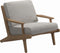 Gloster Bay Fauteuil club - Lounge Chair (Seagull Sling) Grade B (WR) Blend Linen 0146 