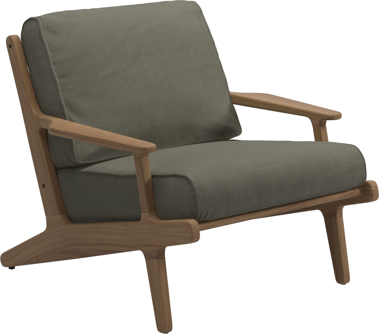 Gloster Bay Fauteuil club - Lounge Chair (Sepia Sling) 