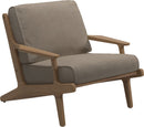 Gloster Bay Fauteuil club - Lounge Chair (Sepia Sling) Grade B (WR) Blend Sand 0147 