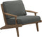 Gloster Bay Fauteuil club - Lounge Chair (Sepia Sling) Grade C (OP) Lopi Charcoal 0132 