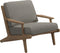 Gloster Bay Fauteuil club - Lounge Chair (Sepia Sling) Grade C (OP) Robben Grey 0085 
