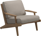 Gloster Bay Fauteuil club - Lounge Chair (Sepia Sling) Grade D (ST) Dot Oyster 0117 