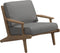 Gloster Bay Fauteuil club - Lounge Chair (Sepia Sling) Grade D (ST) Dot Putty 0156 