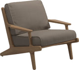 Gloster Bay Fauteuil club - Lounge Chair (Sepia Sling) Grade D (ST) Ravel Dune 0118 