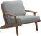 Gloster Bay Fauteuil club - Lounge Chair (Sepia Sling) Grade D (ST) Tuck Dust 0158 