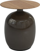 Gloster Blow Low Side Table ∅42cm h:46.5cm Coffee 
