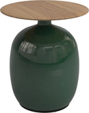 Gloster Blow Low Side Table ∅42cm h:46.5cm Emerald 