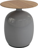 Gloster Blow Low Side Table ∅42cm h:46.5cm Smoke 