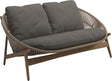 Gloster Bora Canapé 2 places Teck / Wicker Sorrel Grade B (OP) Fife Nickel 0039 