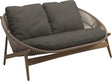 Gloster Bora Canapé 2 places Teck / Wicker Sorrel Grade B (OP) Fife Platinum 0042 