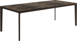 Gloster Carver Table 100cm x 220cm Ceramic Dining Table Java / Emperor Ceramic 