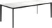 Gloster Carver Table 100cm x 220cm Ceramic Dining Table Meteor / Bianco Ceramic 
