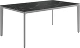 Gloster Carver Table 280x100cm Ceramic Dining Table White / Nero Ceramic 