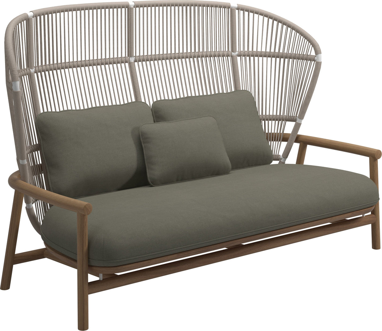 Gloster Fern High Back 2-Seater Sofa - Canapé 2 places Haut dossier 