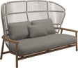Gloster Fern High Back 2-Seater Sofa - Canapé 2 places Haut dossier White / Dune Grade D (ST) Dot Nimbus 0116 