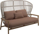 Gloster Fern High Back 2-Seater Sofa - Canapé 2 places Haut dossier White / Dune Grade D (ST) Tuck Cider 0121 