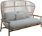 Gloster Fern High Back 2-Seater Sofa - Canapé 2 places Haut dossier White / Dune Grade D (ST) Tuck Dust 0158 