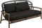 Gloster Fern Low Back 2-Seater Sofa - Canapé 2 places Bas dossier Meteor / Raven Grade B (OP) Fife Granite 0034 