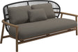 Gloster Fern Low Back 2-Seater Sofa - Canapé 2 places Bas dossier Meteor / Raven Grade B (OP) Fife Vesterhav Sand 0048 