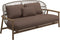 Gloster Fern Low Back 2-Seater Sofa - Canapé 2 places Bas dossier White / Dune Grade B (OP) Fife Salmon 0045 