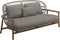 Gloster Fern Low Back 2-Seater Sofa - Canapé 2 places Bas dossier White / Dune Grade D (ST) Dot Nimbus 0116 