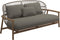 Gloster Fern Low Back 2-Seater Sofa - Canapé 2 places Bas dossier White / Dune Grade D (ST) Tuck Truflfle 0124 