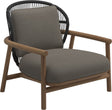 Gloster Fern Low Back Fauteuil club - Lounge Chair Bas dossier Meteor / Raven Grade B (OP) Fife Vesterhav Sand 0048 