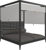 Gloster Grid Cabana avec Aluminium Back & Screens 