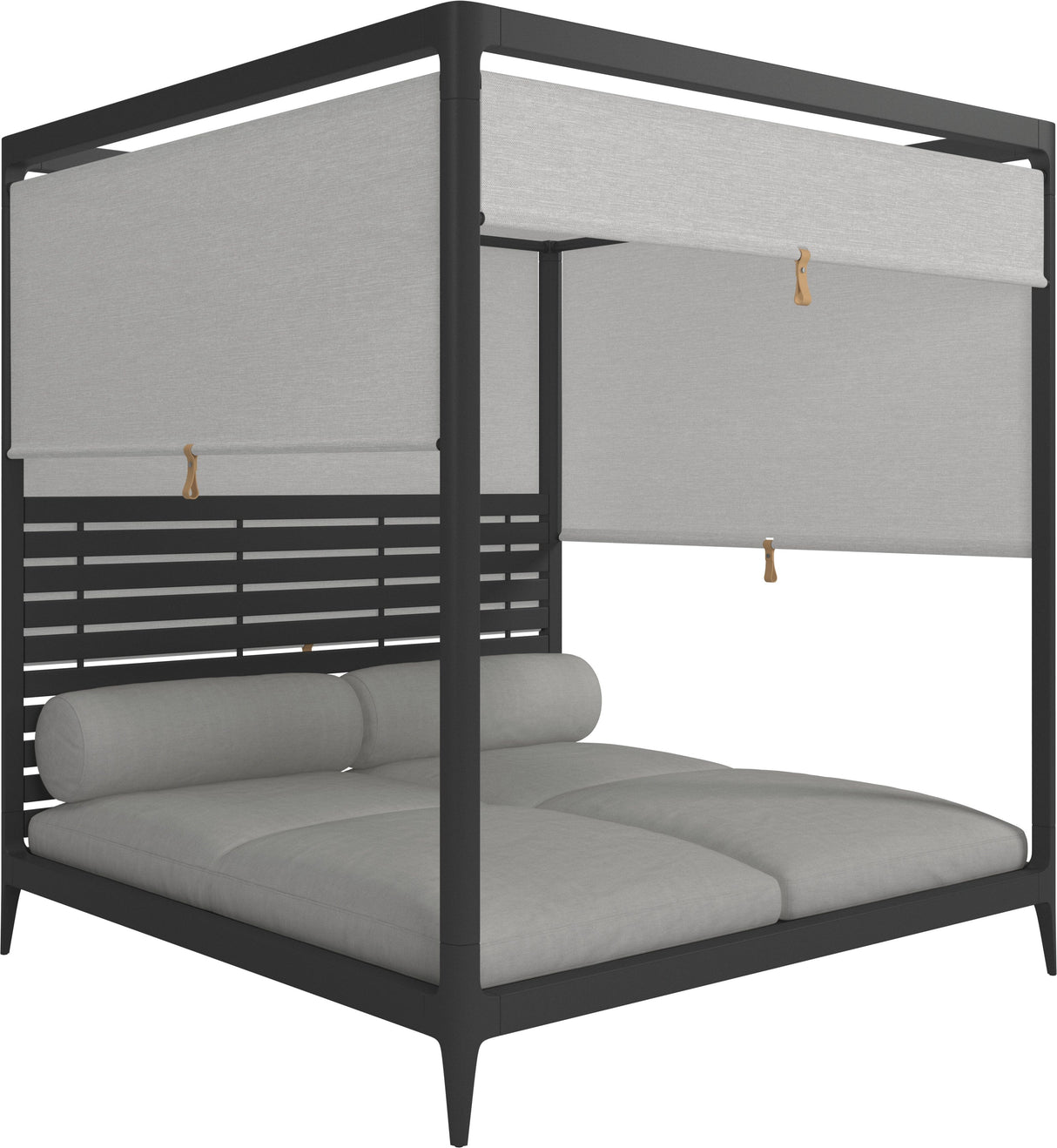 Gloster Grid Cabana avec Aluminium Back & Screens Meteor Grade B (WR) Sailing Seagull 0090 