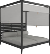 Gloster Grid Cabana avec Aluminium Back & Screens Meteor Grade B (WR) Sailing Seagull 0090 