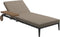 Gloster Grid Chaise longue Meteor Grade B (WR) Blend Sand 0147 