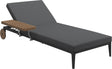 Gloster Grid Chaise longue Meteor Grade B (WR) Cameron Anthracite 0001 