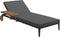 Gloster Grid Chaise longue Meteor Grade B (WR) Cameron Anthracite 0001 